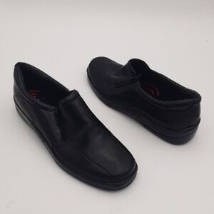 Naturalizer Clarissa Leather  Black Slip-On Shoes Mocassin Office Casual Y2k